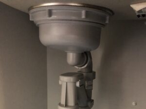 京都キッチン取付け隊　排水トラップの交換　施工後 